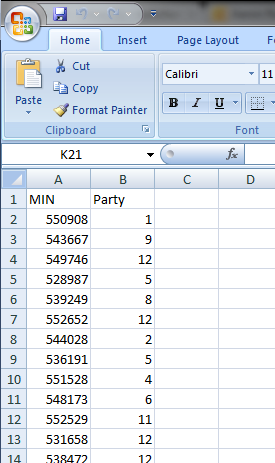 Upload PNM Parties Image
